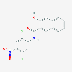 N-(2,5-dichloro-4-nitrophenyl)-3-hydroxy-2-naphthamide