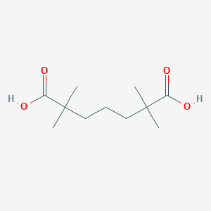 molecular formula C11H20O4 B050534 2,2,6,6-四甲基庚二酸 CAS No. 2941-45-9