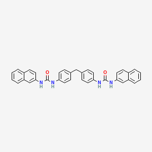 N',N'''-(methylenedi-4,1-phenylene)bis(N-2-naphthylurea)