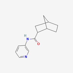 molecular formula C13H16N2O B5053465 N-3-pyridinylbicyclo[2.2.1]heptane-2-carboxamide 