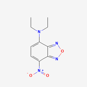 molecular formula C10H12N4O3 B5053581 N,N-diethyl-7-nitro-2,1,3-benzoxadiazol-4-amine CAS No. 74392-01-1