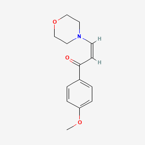 1-(4-methoxyphenyl)-3-(4-morpholinyl)-2-propen-1-one