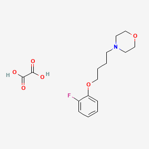 4-[4-(2-fluorophenoxy)butyl]morpholine oxalate