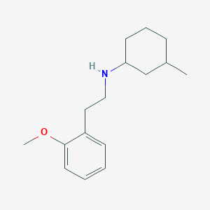 N-[2-(2-methoxyphenyl)ethyl]-3-methylcyclohexanamine