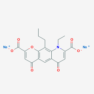 molecular formula C19H15NNa2O7 B050541 内多克罗米钠钠 CAS No. 69049-74-7