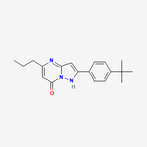 2-(4-tert-butylphenyl)-5-propylpyrazolo[1,5-a]pyrimidin-7(4H)-one