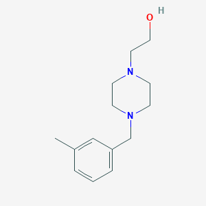 2-[4-(3-methylbenzyl)-1-piperazinyl]ethanol