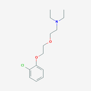 2-[2-(2-chlorophenoxy)ethoxy]-N,N-diethylethanamine