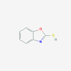 molecular formula C7H5NOS B050546 2-巯基苯并恶唑 CAS No. 118090-08-7