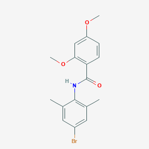molecular formula C17H18BrNO3 B505465 N-(4-bromo-2,6-dimethylphenyl)-2,4-dimethoxybenzamide 