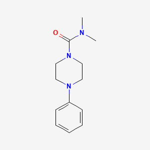 N,N-dimethyl-4-phenyl-1-piperazinecarboxamide