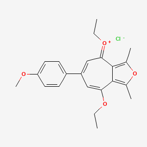 molecular formula C22H25ClO4 B5054889 无名 