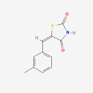 5-(3-methylbenzylidene)-1,3-thiazolidine-2,4-dione