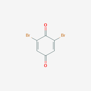 molecular formula C6H2Br2O2 B050551 2,6-二溴对苯醌 CAS No. 19643-45-9