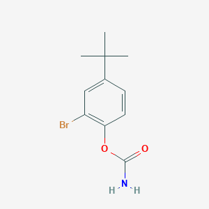 2-bromo-4-tert-butylphenyl carbamate