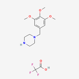 1-(3,4,5-trimethoxybenzyl)piperazine trifluoroacetate