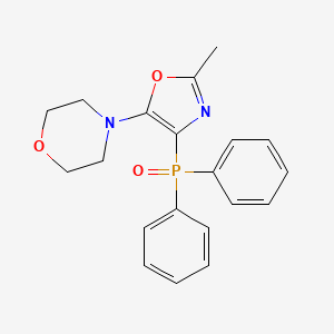 4-[4-(diphenylphosphoryl)-2-methyl-1,3-oxazol-5-yl]morpholine