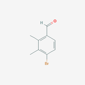 molecular formula C9H9BrO B050558 4-溴-2,3-二甲基苯甲醛 CAS No. 1114808-91-1