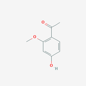 molecular formula C9H10O3 B505586 1-(4-Hydroxy-2-methoxyphenyl)ethanone CAS No. 493-33-4