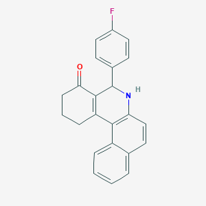 5-(4-fluorophenyl)-2,3,5,6-tetrahydrobenzo[a]phenanthridin-4(1H)-one