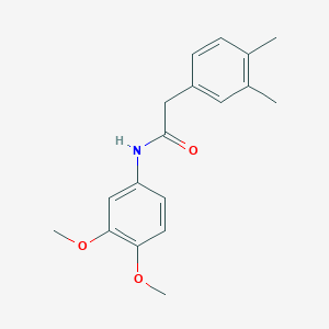 N-(3,4-dimethoxyphenyl)-2-(3,4-dimethylphenyl)acetamide