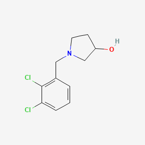 molecular formula C11H13Cl2NO B5056092 1-(2,3-dichlorobenzyl)-3-pyrrolidinol 