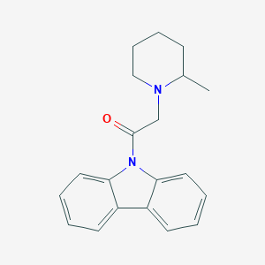 1-(9H-carbazol-9-yl)-2-(2-methylpiperidin-1-yl)ethanone