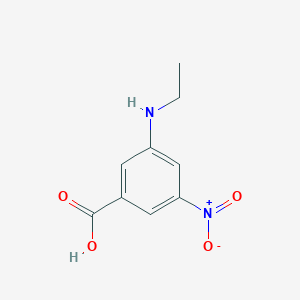 molecular formula C9H10N2O4 B5056924 3-(ethylamino)-5-nitrobenzoic acid 