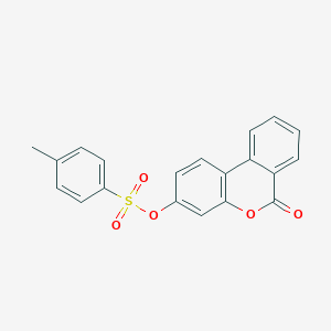 molecular formula C20H14O5S B5056962 6-oxo-6H-benzo[c]chromen-3-yl 4-methylbenzenesulfonate 