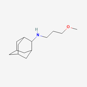 molecular formula C14H25NO B5057154 2-adamantyl(3-methoxypropyl)amine 