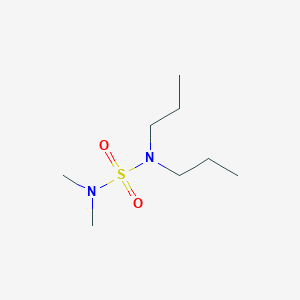 molecular formula C8H20N2O2S B5058152 N,N-dimethyl-N',N'-dipropylsulfamide CAS No. 5433-37-4