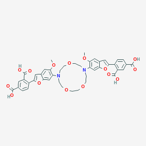 molecular formula C44H42N2O15 B050584 苯并呋喃异苯二酸钠 CAS No. 124549-08-2