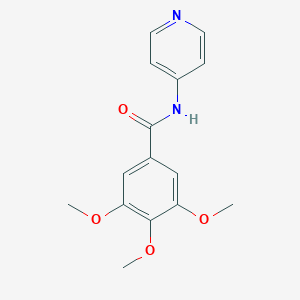 molecular formula C15H16N2O4 B505845 3,4,5-trimethoxy-N-(4-pyridinyl)benzamide 