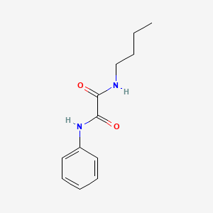 molecular formula C12H16N2O2 B5058570 N-butyl-N'-phenylethanediamide 