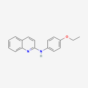 molecular formula C17H16N2O B5058865 N-(4-ethoxyphenyl)-2-quinolinamine 