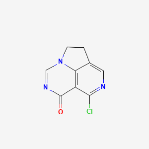 molecular formula C9H6ClN3O B5058940 6-chloro-1,2-dihydro-5H-2a,4,7-triazaacenaphthylen-5-one 