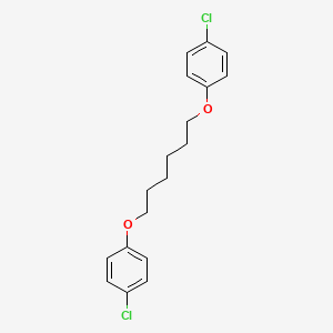 molecular formula C18H20Cl2O2 B5058971 1,1'-[1,6-hexanediylbis(oxy)]bis(4-chlorobenzene) 