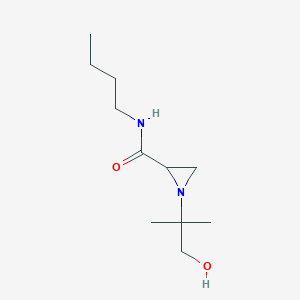 molecular formula C11H22N2O2 B5058988 N-butyl-1-(2-hydroxy-1,1-dimethylethyl)-2-aziridinecarboxamide 