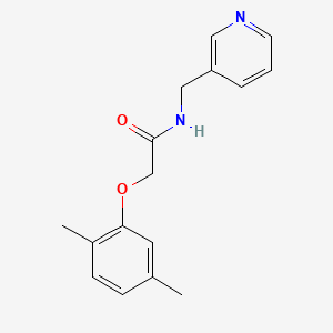 2-(2,5-dimethylphenoxy)-N-(3-pyridinylmethyl)acetamide