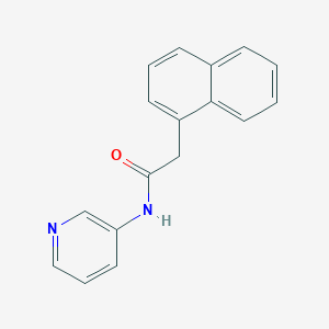 molecular formula C17H14N2O B505952 2-(1-naphthyl)-N-(3-pyridinyl)acetamide 