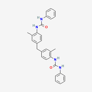 molecular formula C29H28N4O2 B5059786 N,N''-[methylenebis(2-methyl-4,1-phenylene)]bis(N'-phenylurea) 