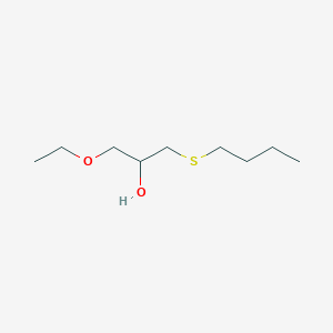 molecular formula C9H20O2S B5060534 1-(butylthio)-3-ethoxy-2-propanol 