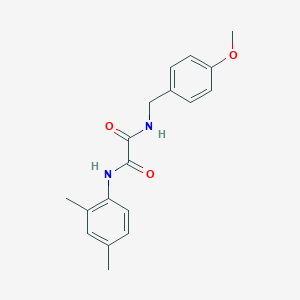 molecular formula C18H20N2O3 B5060725 N-(2,4-dimethylphenyl)-N'-(4-methoxybenzyl)ethanediamide 