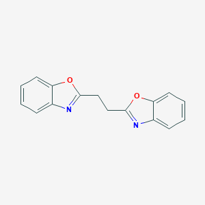 molecular formula C16H12N2O2 B506079 2-[2-(1,3-Benzoxazol-2-yl)ethyl]-1,3-benzoxazole 