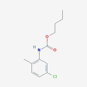 molecular formula C12H16ClNO2 B5060817 butyl (5-chloro-2-methylphenyl)carbamate CAS No. 67648-30-0