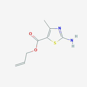 molecular formula C8H10N2O2S B506100 丙-2-烯基2-氨基-4-甲基-1,3-噻唑-5-羧酸酯 CAS No. 247242-56-4