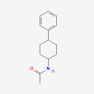 molecular formula C14H19NO B5061117 N-(4-phenylcyclohexyl)acetamide 