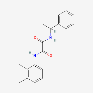 molecular formula C18H20N2O2 B5061254 N-(2,3-dimethylphenyl)-N'-(1-phenylethyl)ethanediamide 