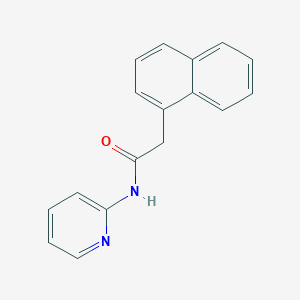 molecular formula C17H14N2O B506136 2-(1-naphthyl)-N-(2-pyridinyl)acetamide CAS No. 663944-44-3