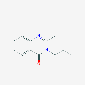 molecular formula C13H16N2O B506139 2-Ethyl-3-propylquinazolin-4(3H)-one CAS No. 94418-48-1